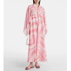 Pucci Cotton Muslin Kaftan